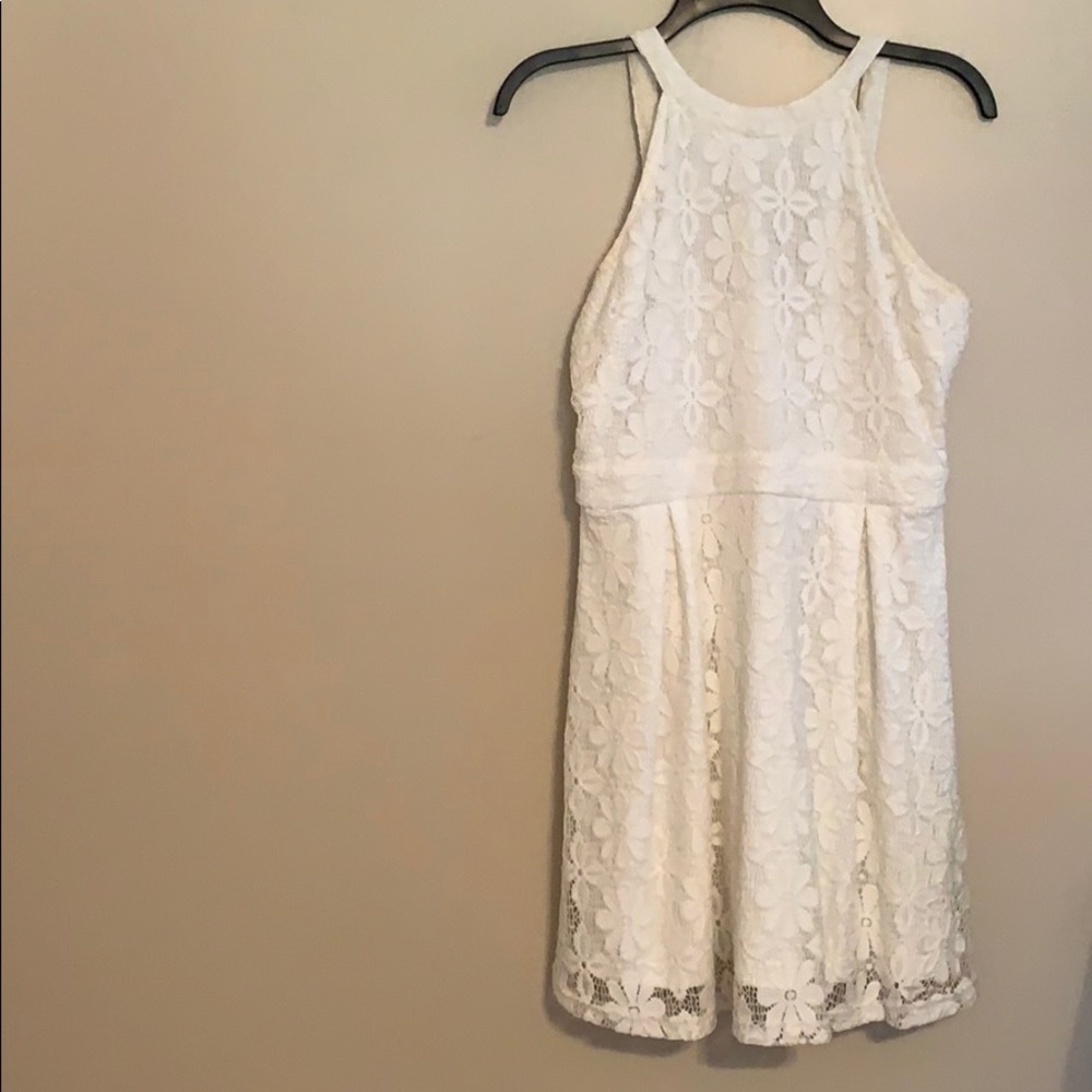 Bleuh ciel girls L white dress